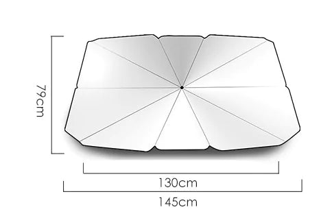 Car umbrella sunshade