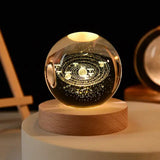 3D Crystal Solar Light