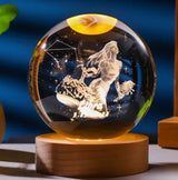 3D Constellation Crystal Ball Night Light