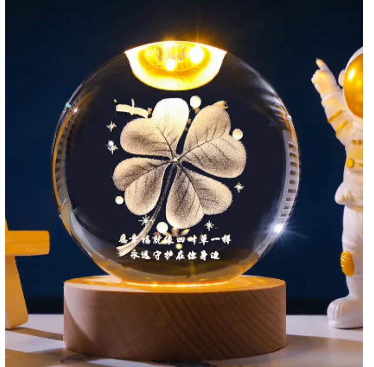 3D Constellation Crystal Ball Night Light